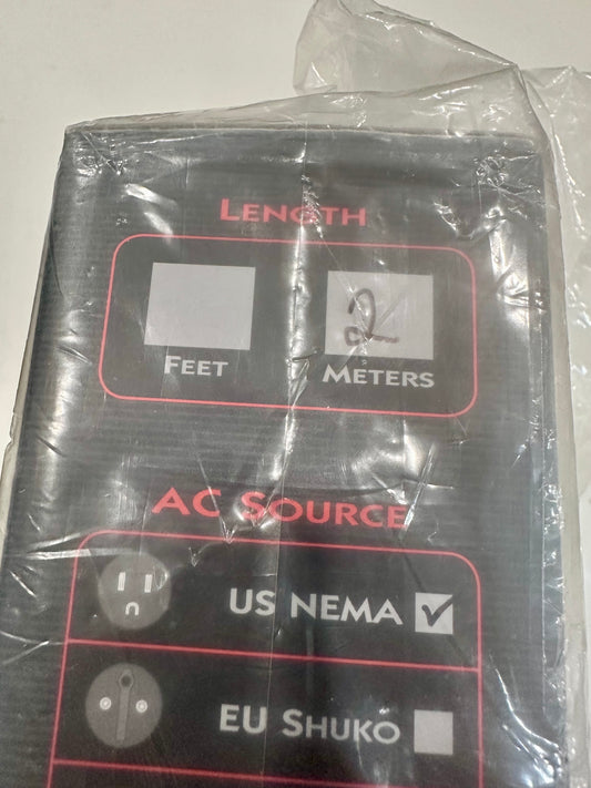 AudioQuest Hurricane Source AC Power High Variable Current Cable 2M - New in box