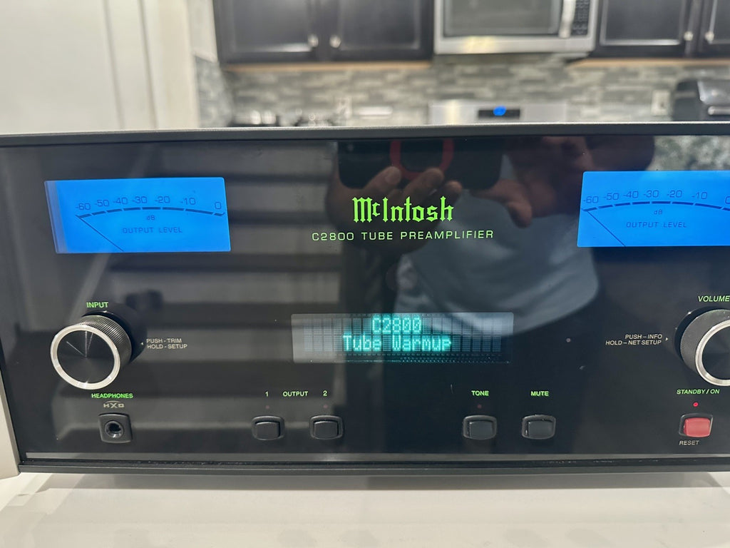 McIntosh C2800 Tube Preamplifier – DA2 DAC Module
