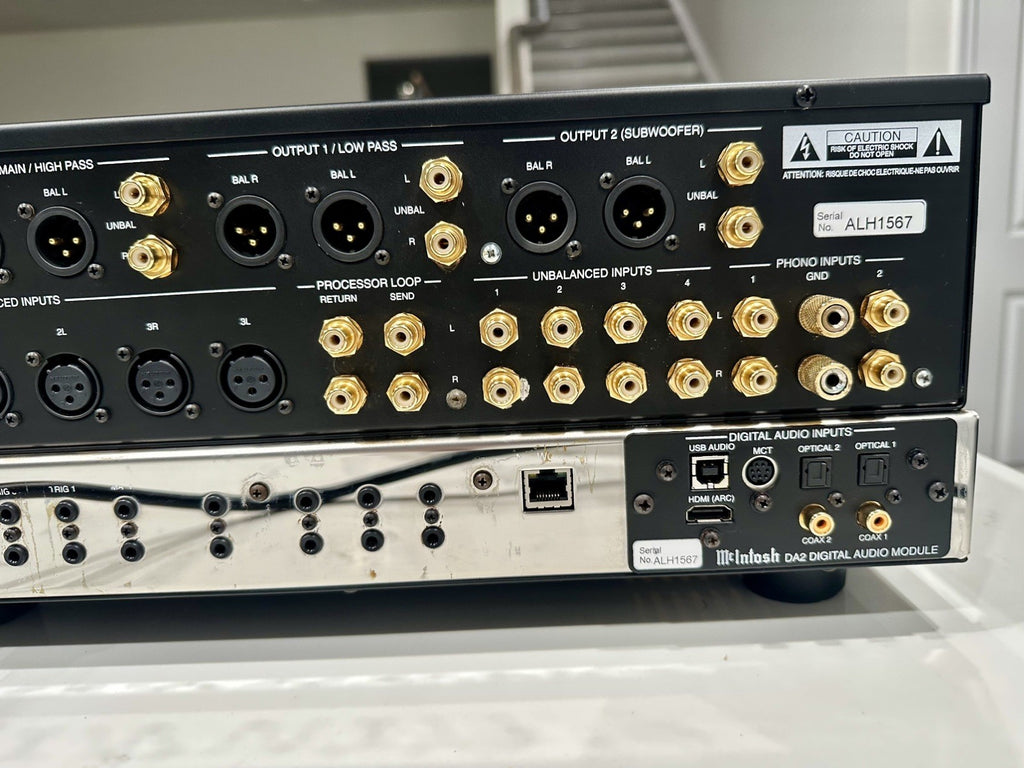 McIntosh C2800 Tube Preamplifier – DA2 DAC Module